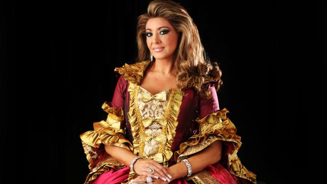 Gina Liano will star as the evil stepmother in the panto production of Cinderella at the State Theatre. Picture: Toby Zerna